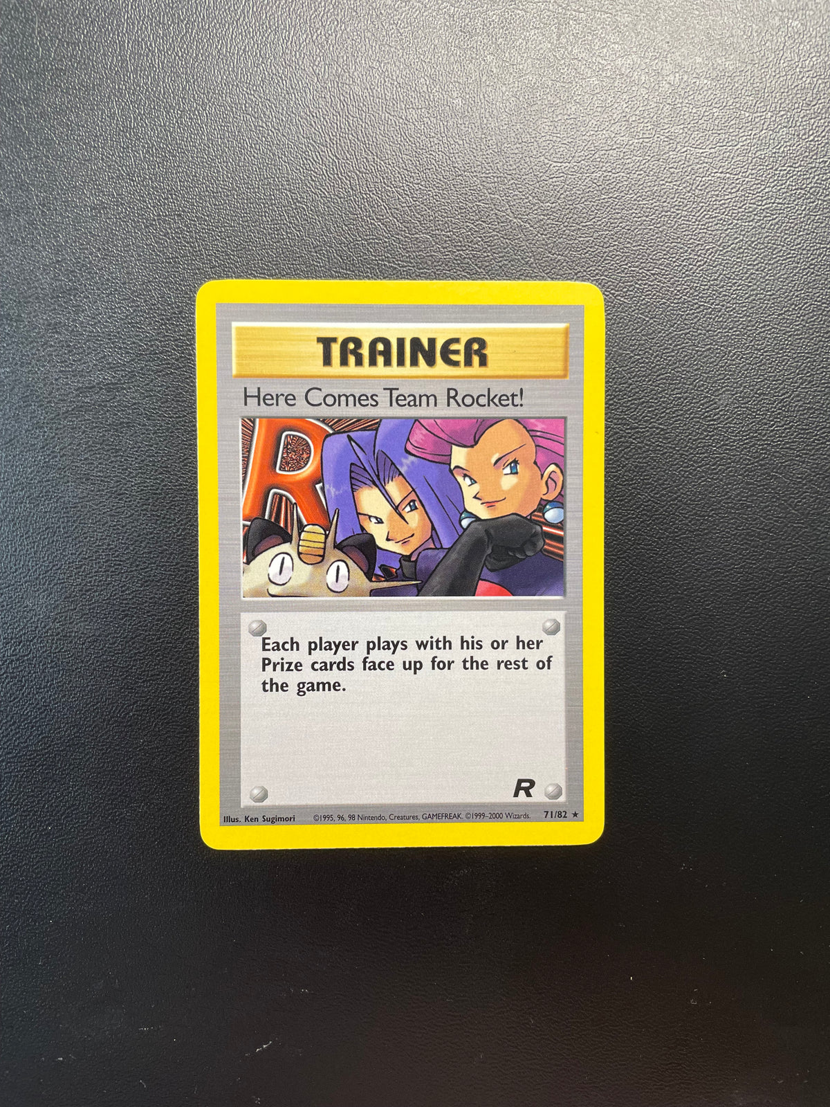 Pokemon Karte Trainer Here Comes Team Rocket! 71/82 Englisch