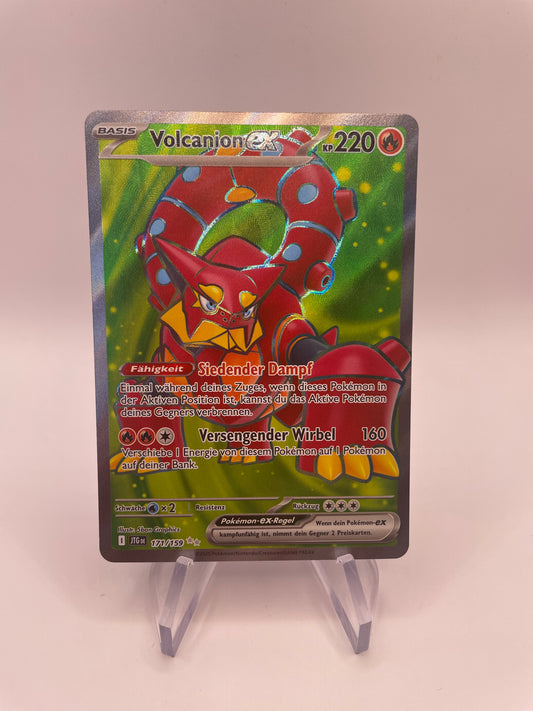 Pokemon Karte Ex Volcanion 171/159 Deutsch
