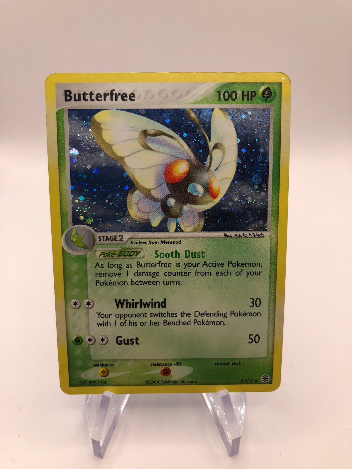 Pokemon Karte Revers Smettbo 2/112 Englisch