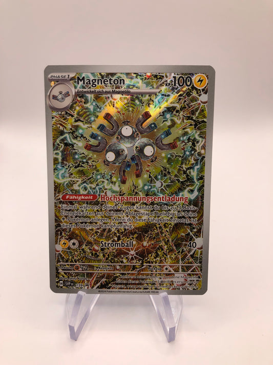 Pokemon Karte Art-Rare Promo Magneton 159  Deutsch