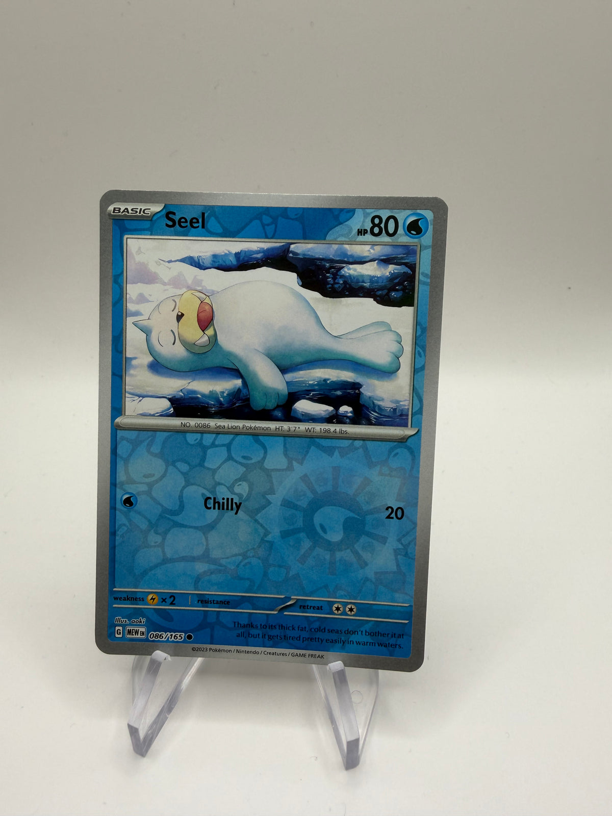 Pokemon Karte Reverse 151 Jurob 86/165 Englisch