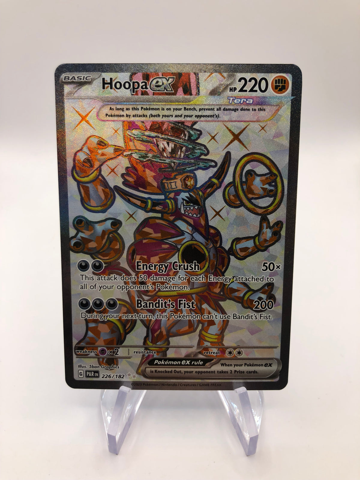 Pokemon Karten Ex Fullart Hoopa 226/182 Englisch