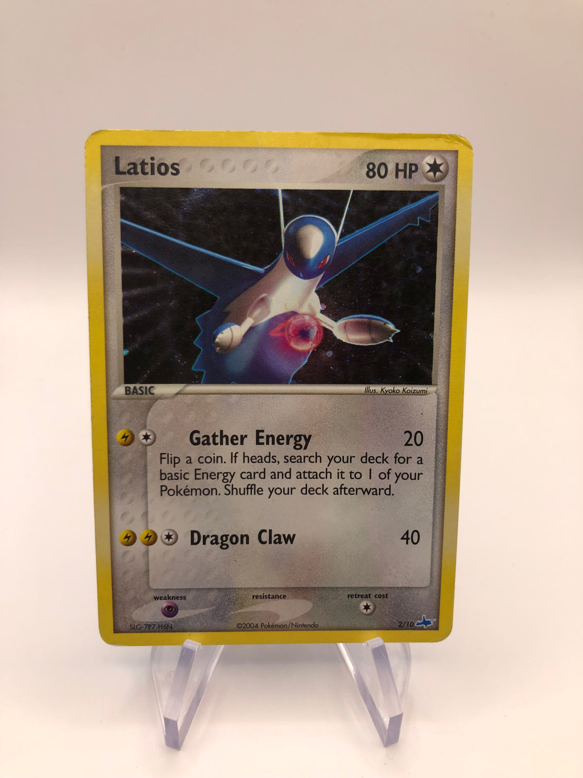 Pokemon Karte Holo Latios 2/10 Englisch