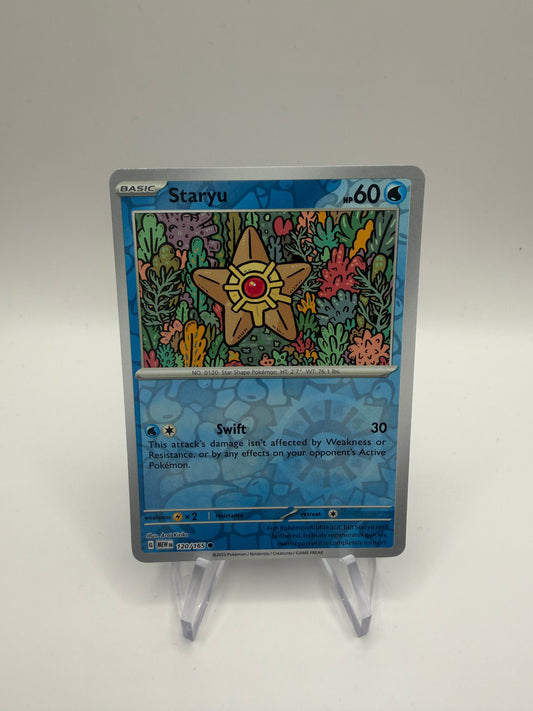 Pokemon Karte Reverse 151 Sterndu 120/165 Englisch