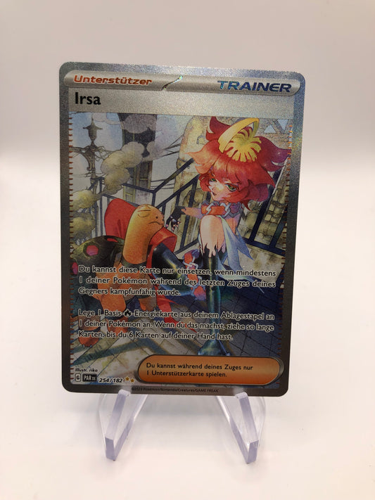 Pokemon Karte Trainer Irsa 254/182 Deutsch