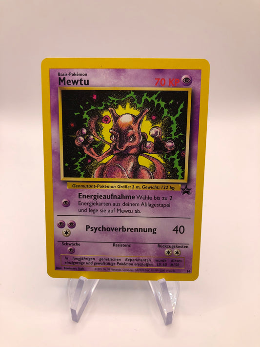 Pokemon Karten Promo Mewtu 14 Deutsch