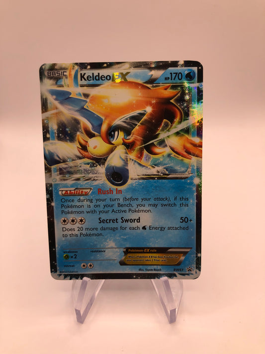Pokemon Karte Promo EX Keldeo BW61 Englisch