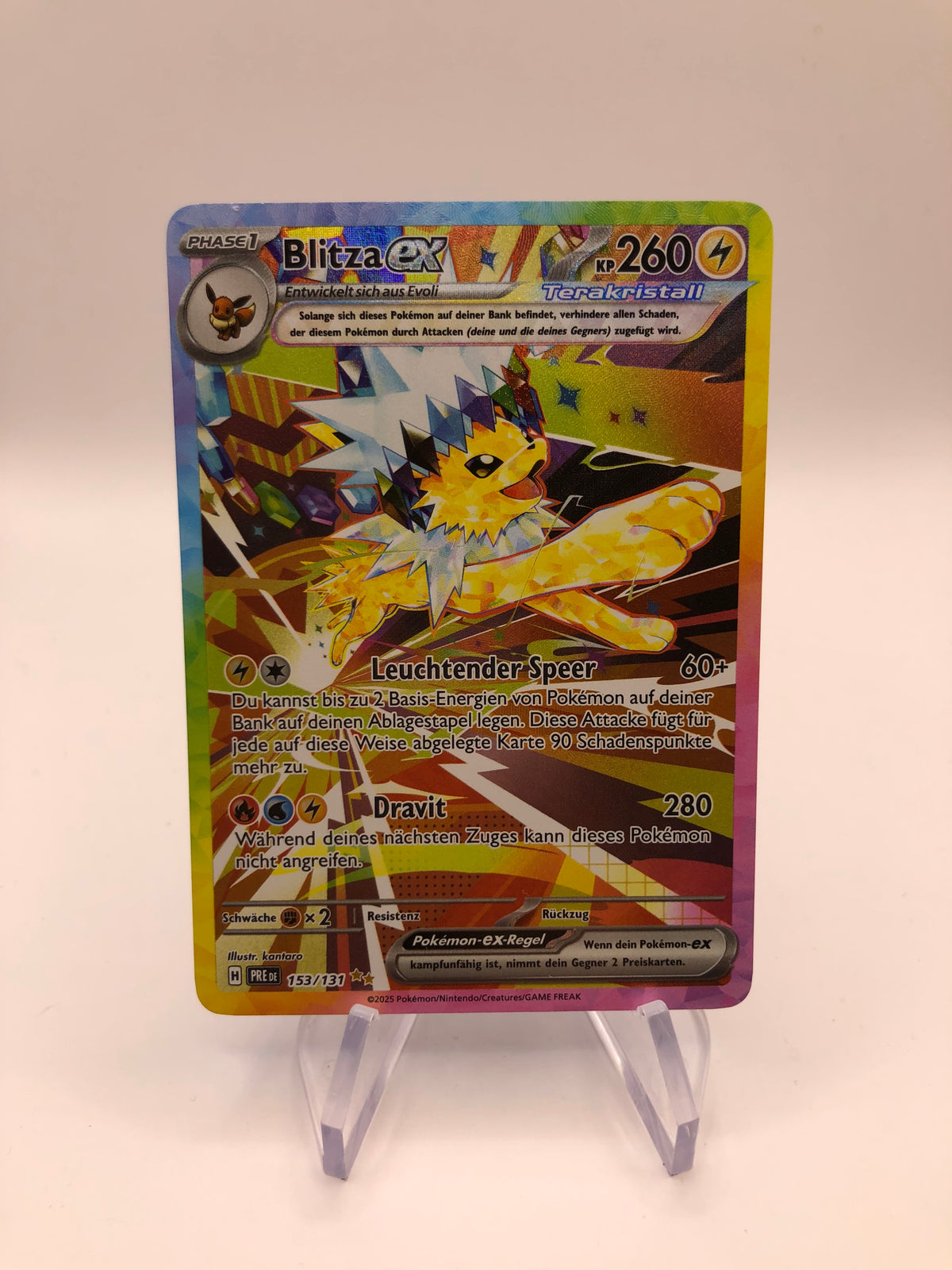 Pokemon Karte Ex Blitza 153/131 Deutsch
