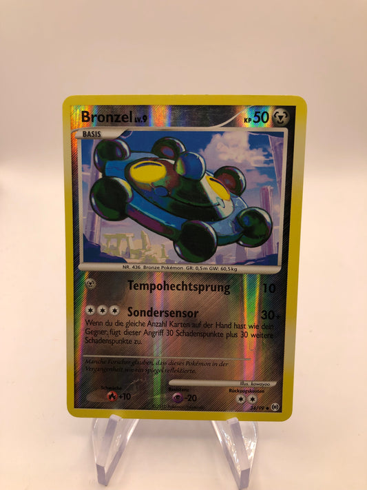 Pokemon Karte Revers Bronzel 34/99Deutsch