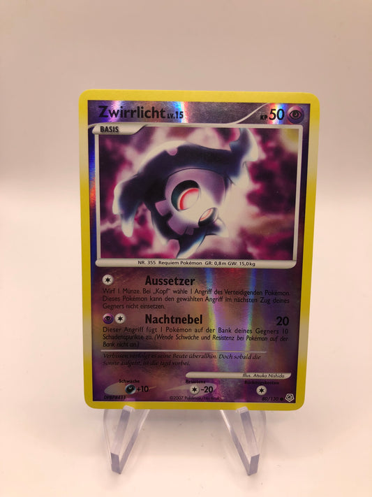 Pokemon Karte Revers Zwirrlicht 80/130 Deutsch