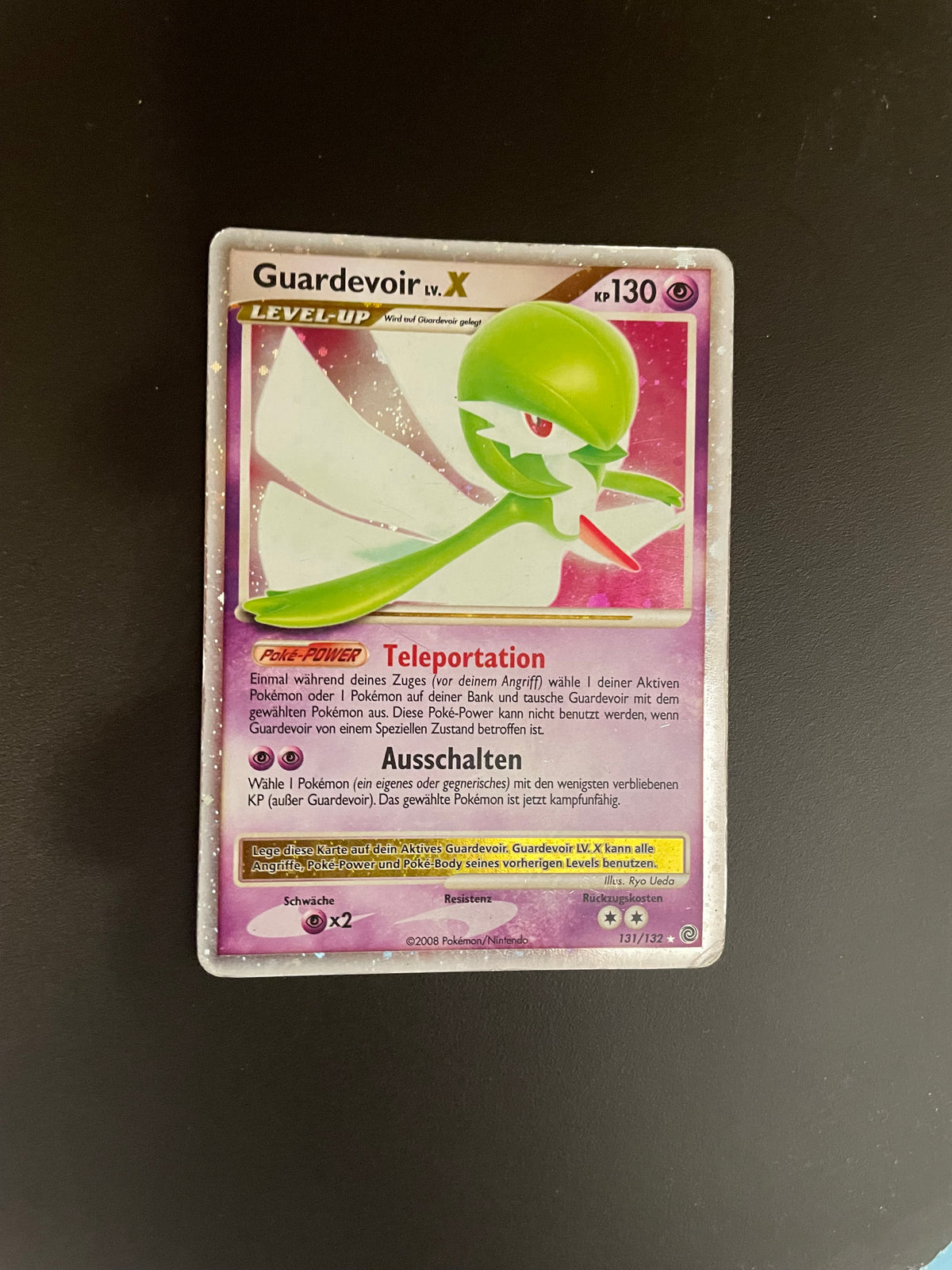 Pokemon Karte Lv.X Guardevoir 131/132 Deutsch