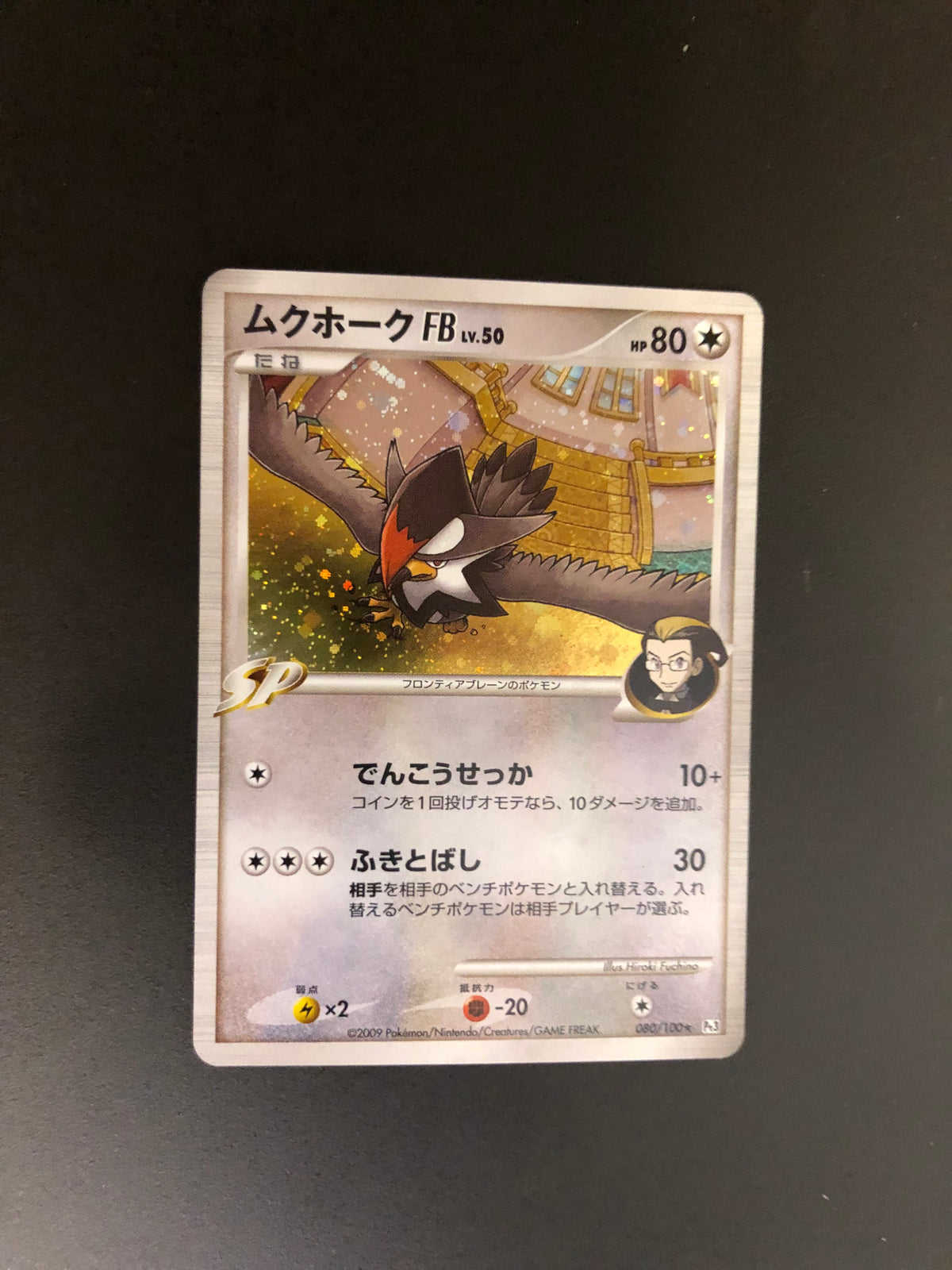 Pokemon Karte Holo Staraptor 80/100 Japanisch