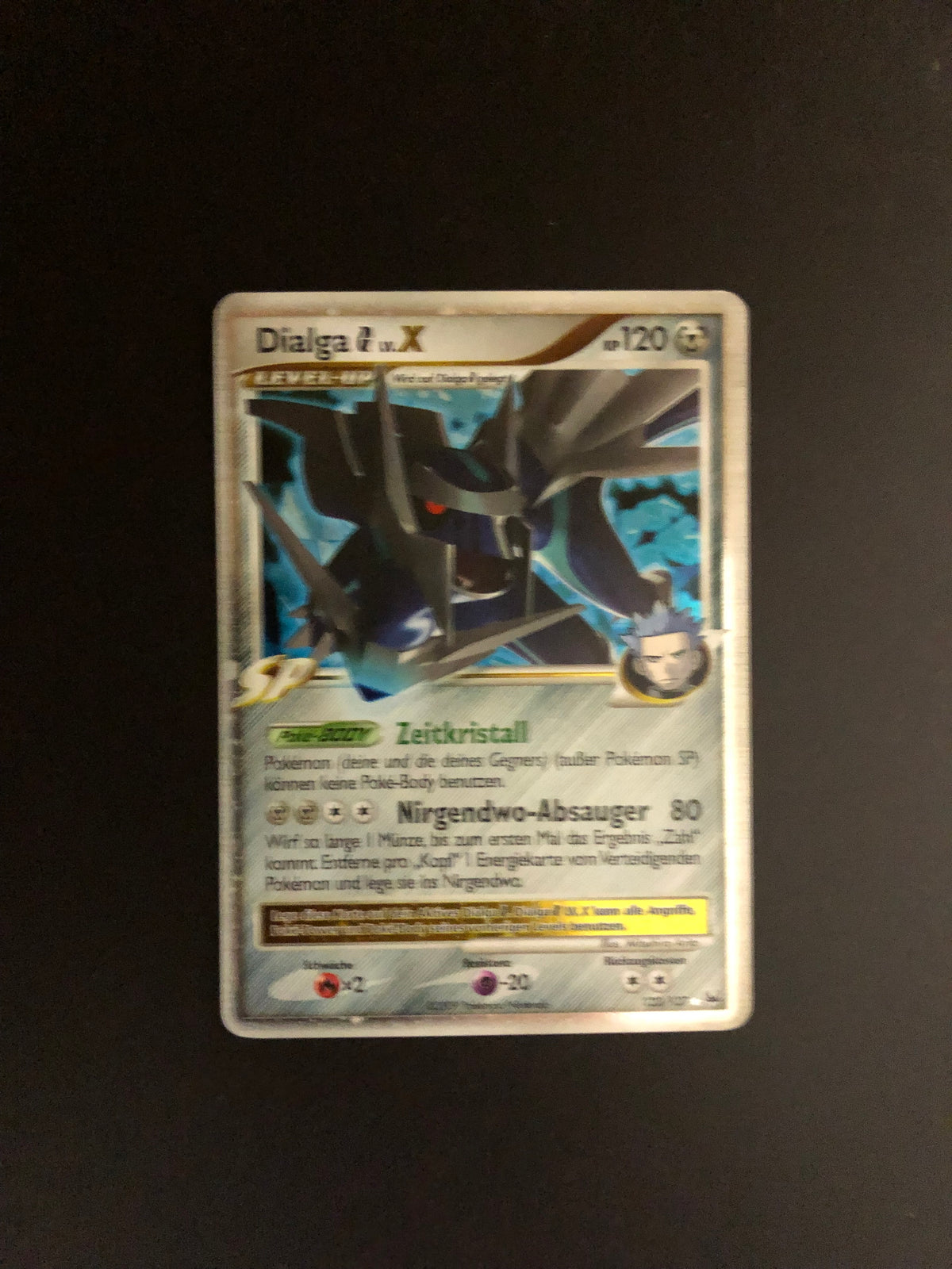 Pokemon Karte Holo Lv.X Dialga 122/127 Deutsch
