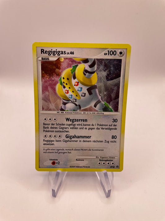 Pokemon Karte Holo Regigigas DP40 Deutsch