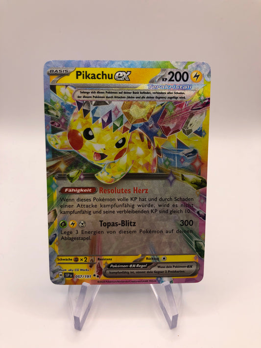 Pokemon Karte EX Pikachu 57/191 Deutsch