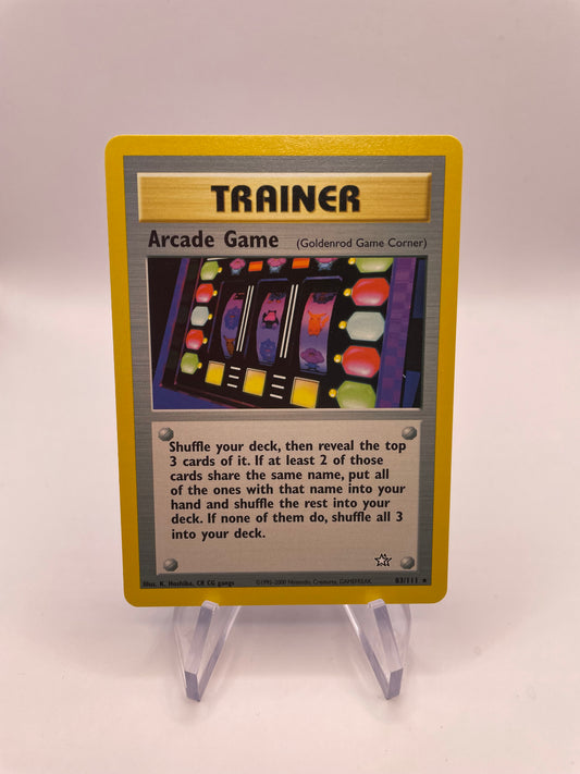Pokemon Karte Spielautomat Neo Genesis 83/111 Englisch