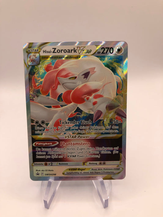 Pokemon Karte Vstar Promo Zoroark SWSH298  Deutsch