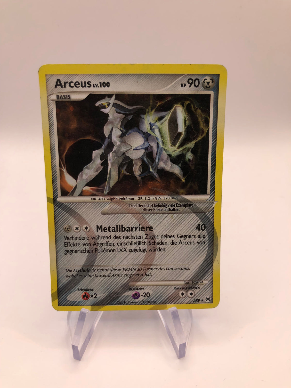 Pokemon Karte Arceus AR1 Deutsch