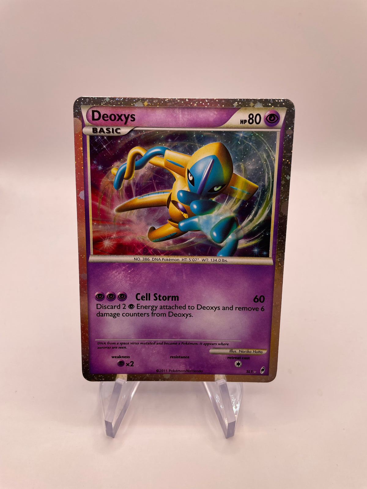 Pokemon Karte Holo Deoxys SL1 Englisch