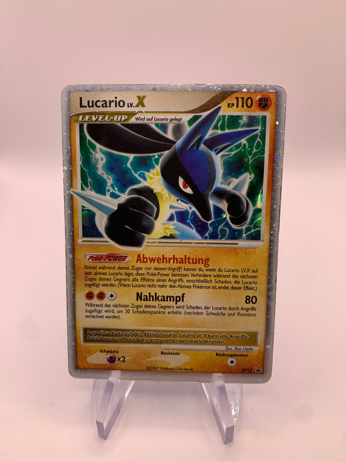 Pokemon Karte Promo Lv.X Lucario DP12 Deutsch