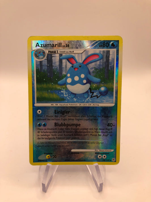 Pokemon Karte Revers Azumarill 18/130 Deutsch
