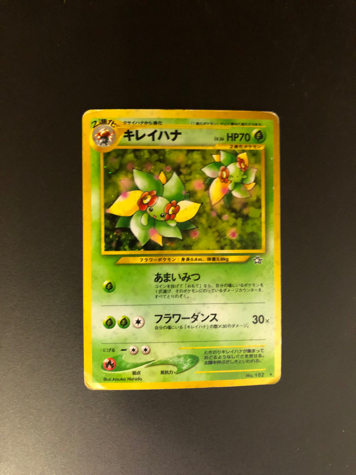 Pokemon Karte Holo Blubella No.182 Japnisch