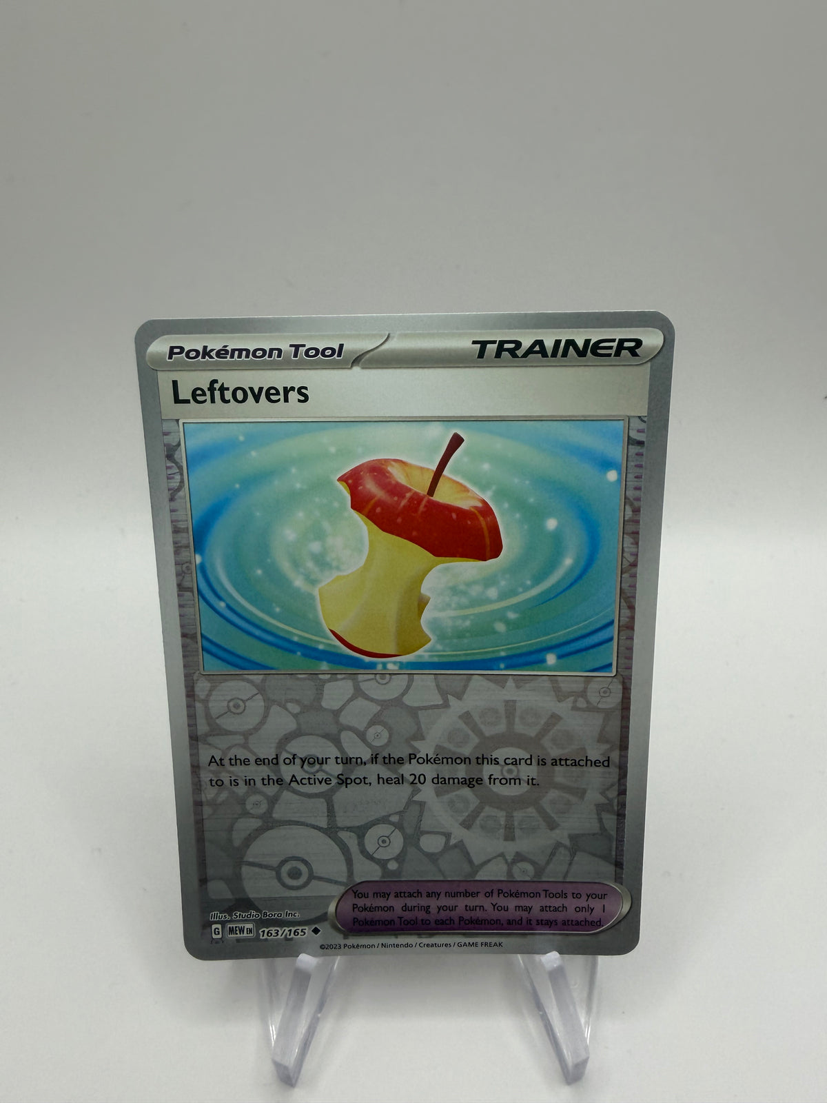 Pokemon Karte Reverse 151 Leftovers 163/165 Englisch