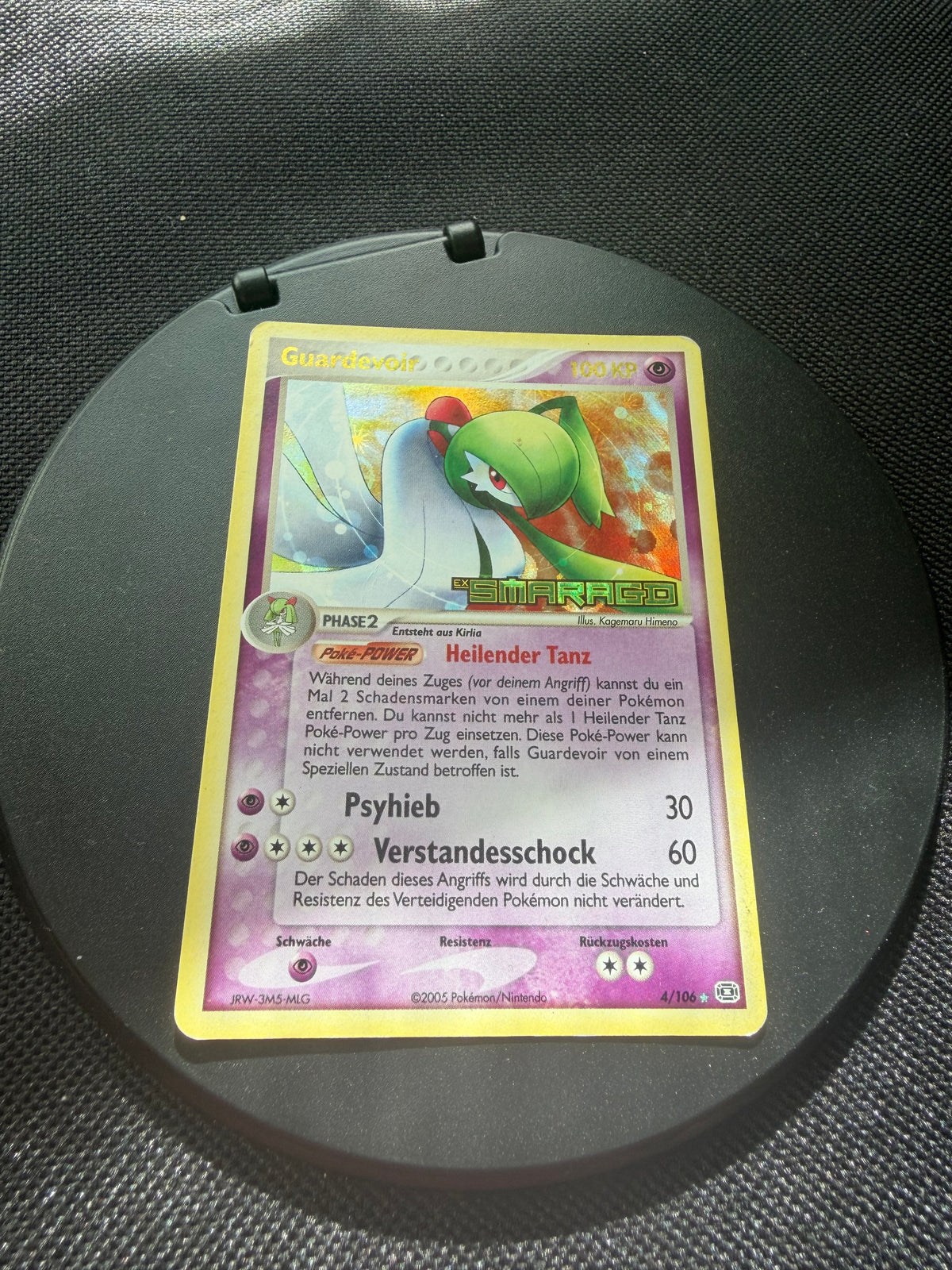 Pokemon Karte Stamp Guardevoir 4/106 Deutsch