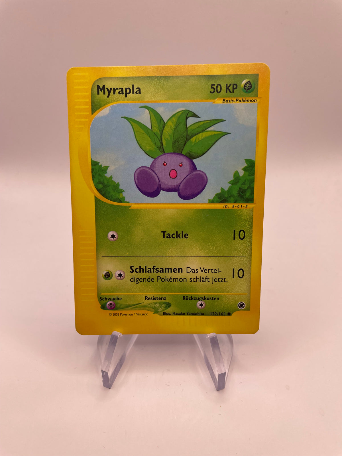 Pokemon Karte e-Series Myrapla 122/165 Deutsch