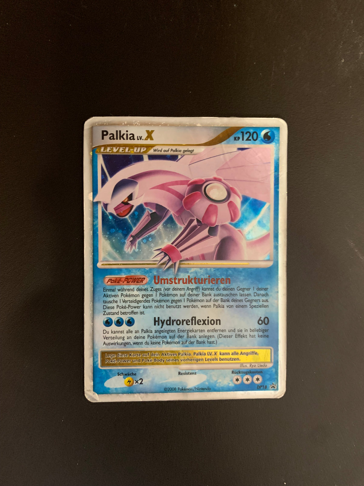 Pokemon Karte Promo Lv.X Palkia DP18 Deutsch