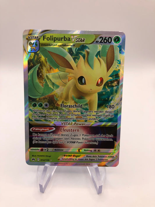 Pokemon Karten Vstar Folipurba 14/159 Deutsch