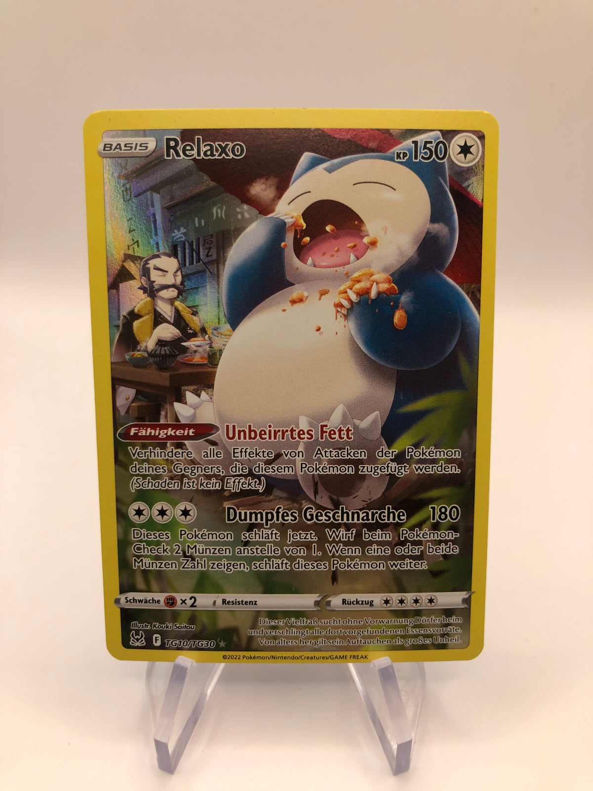 Pokemon Karte Art-Rare Relaxo TG10/TG30 Deutsch