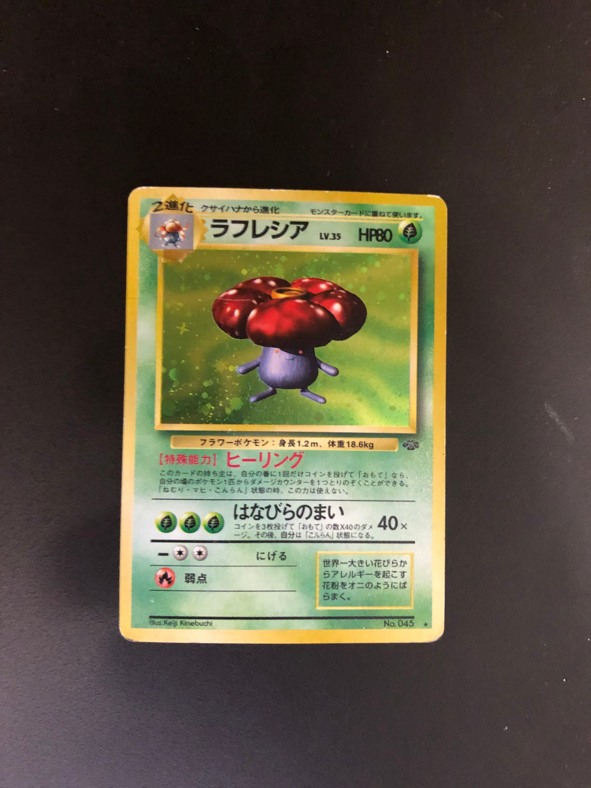 Pokemon Karte Holo Giflor No.45 Japanisch