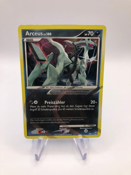 Pokemon Karte Arceus AR1 Deutsch
