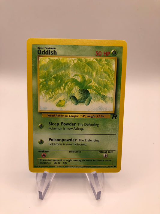 Pokemon Karte Myrapla 63/82 Rocket Englisch
