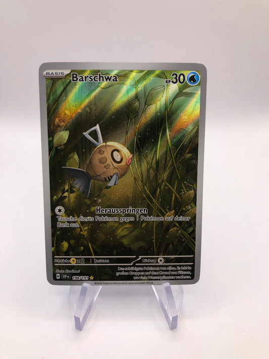 Pokemon Karte Art-Rare Barschwa 198/191 Deutsch