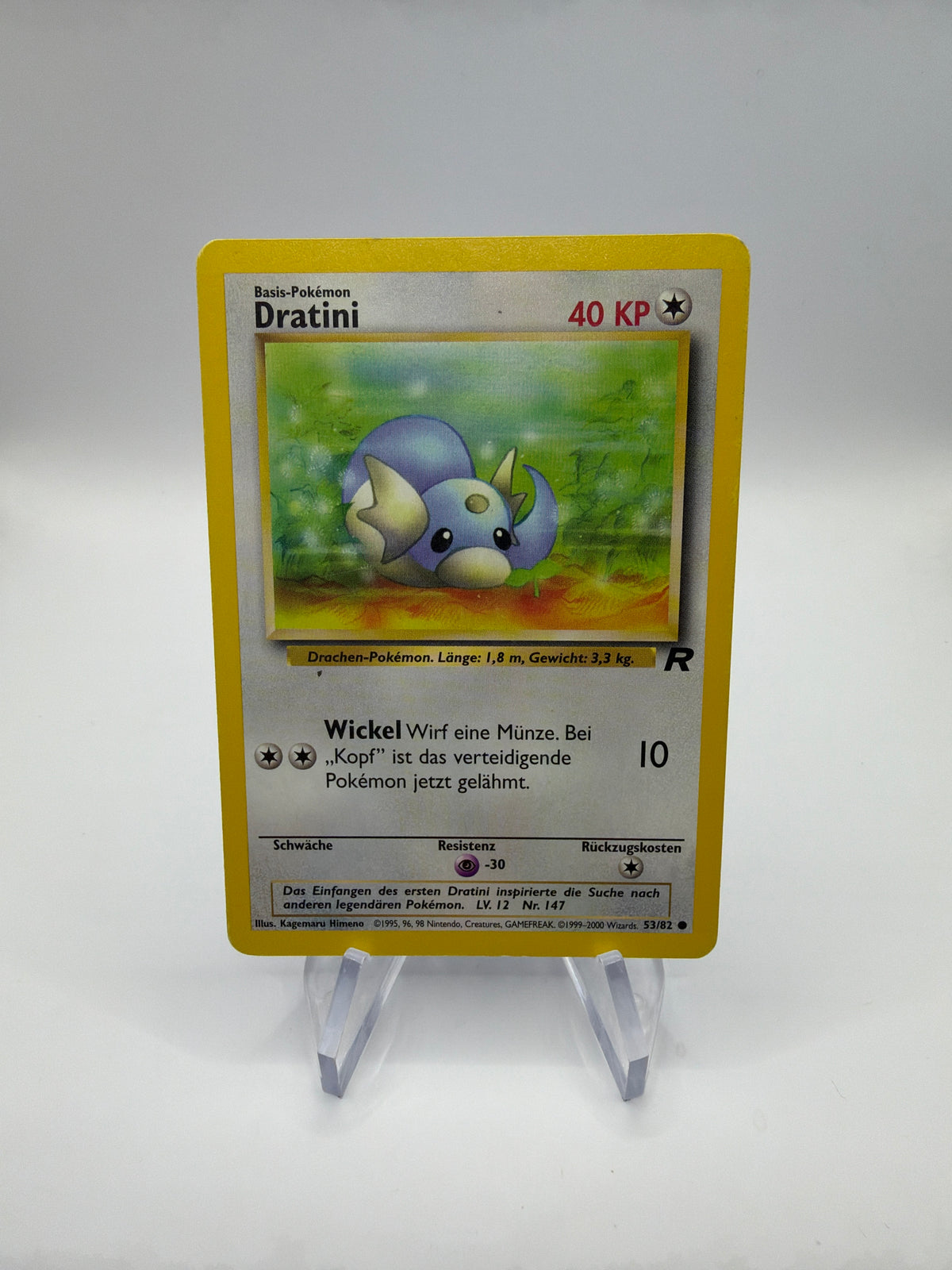 Pokemon Karte Rocket Dratini 53/82 Deutsch