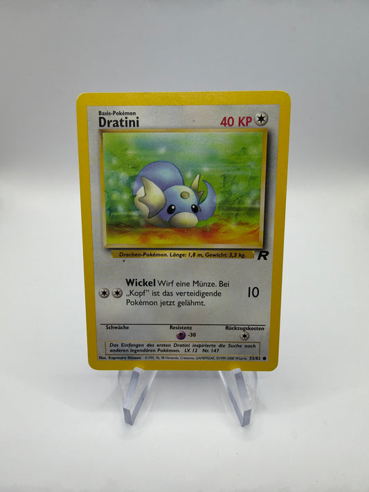 Pokemon Karte Rocket Dratini 53/82 Deutsch