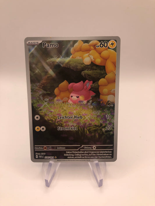 Pokemon Karte Art Rare Pamo 226 91 Deutsch