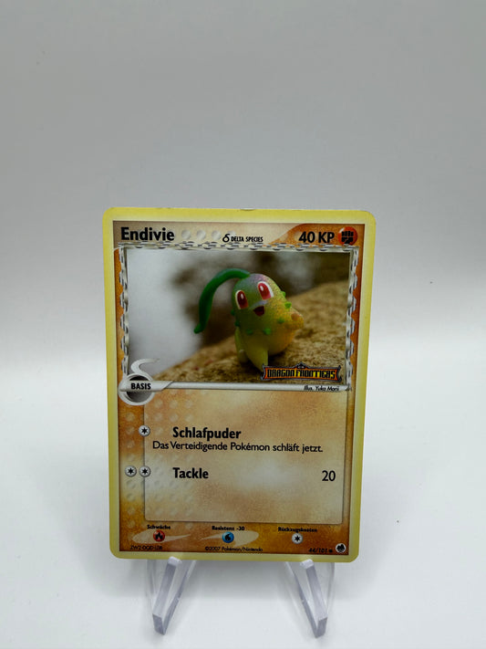 Pokemon Karte Stamp Delta Species Endivie 44/101 Deutsch
