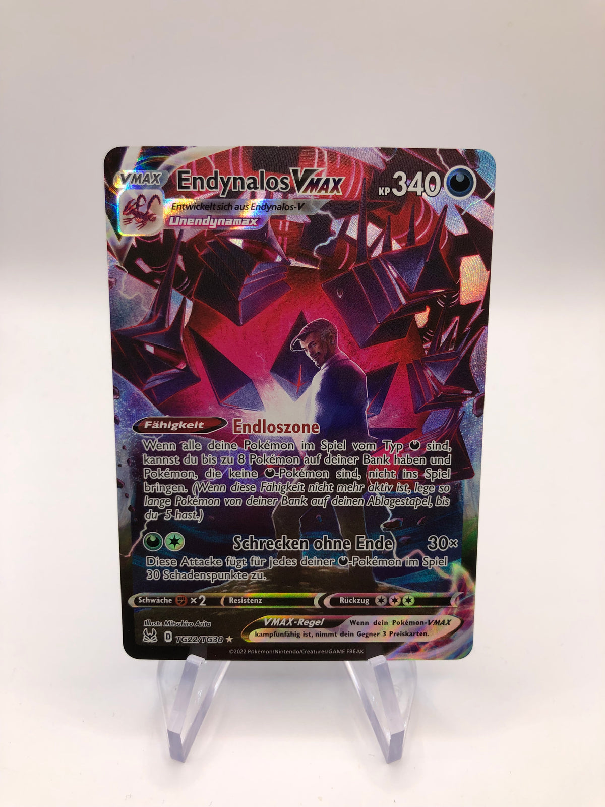 Pokemon Karte Vmax Endynalos TG22/TG30 Deutsch