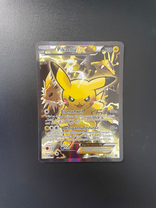 Pokemon Karte Ex Promo Pikachu XY124 Deutsch