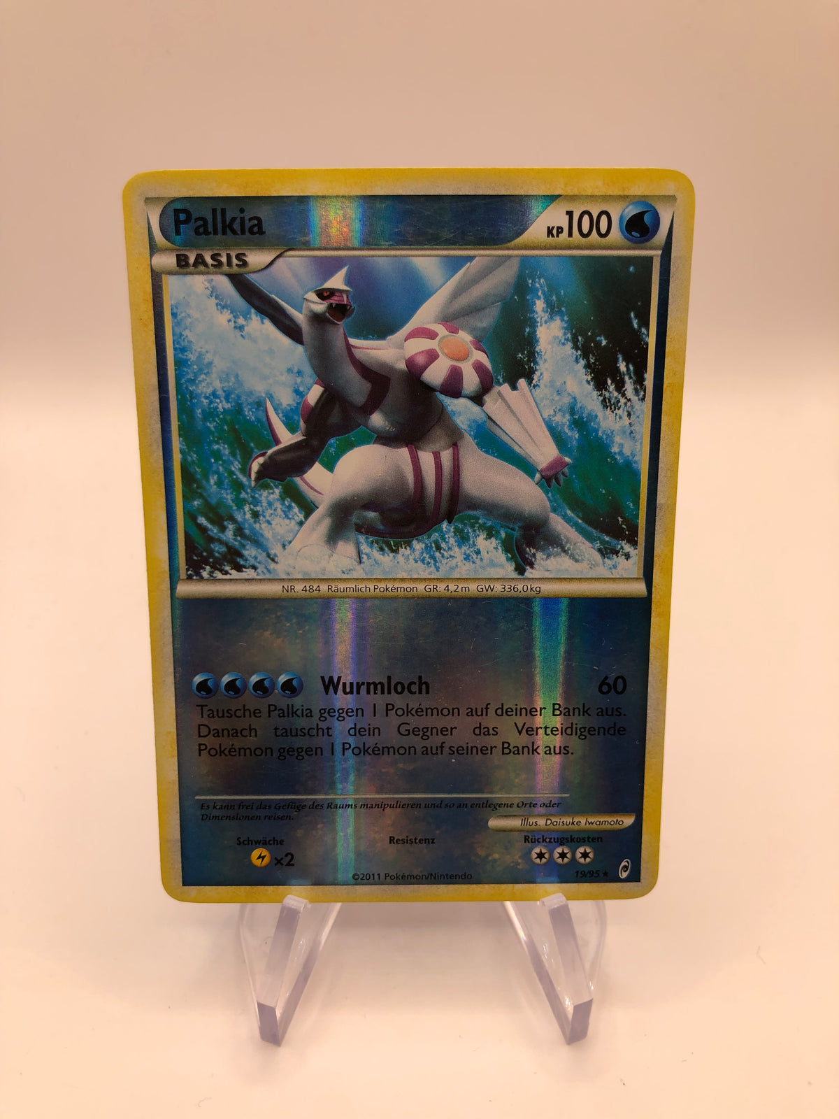 Pokemon Karte Revers Palkia 19/95 Deutsch