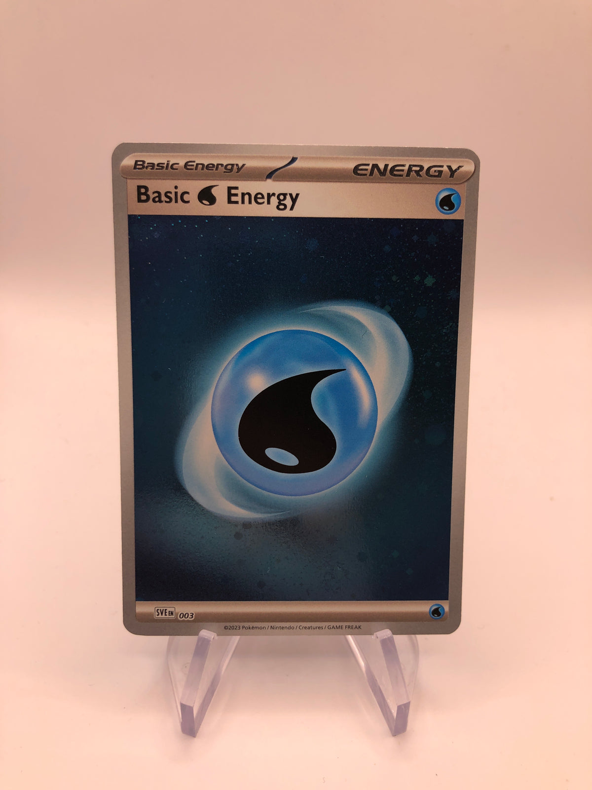 Pokemon Karte Basis-Wasser-Energie 003 Englisch