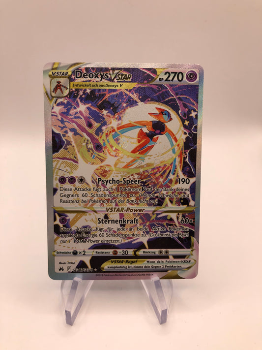 Pokemon Karte Vstar Deoxys GG46/GG70 Deutsch