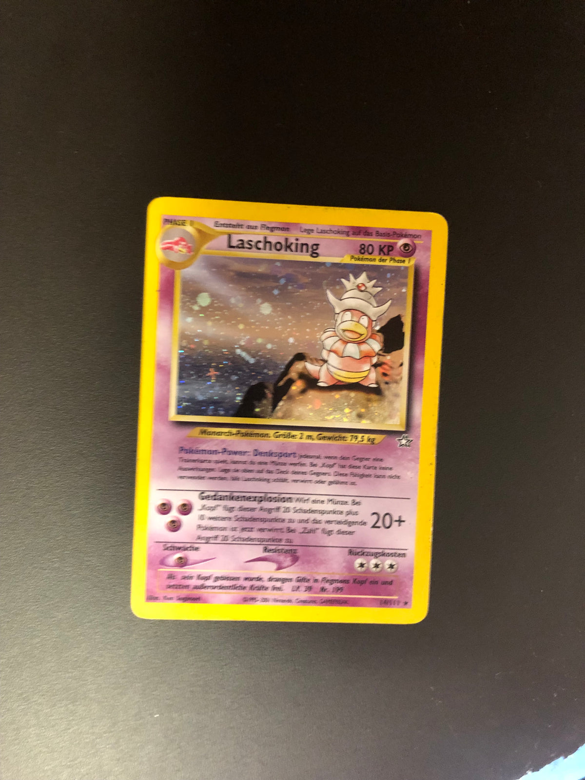 Pokemon Karten Holo Laschoking 14/111 Deutsch