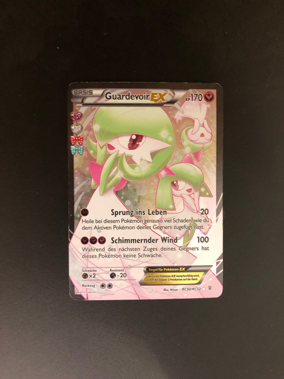 Pokemon Karte EX Guardevoir RC30/RC32 Deutsch