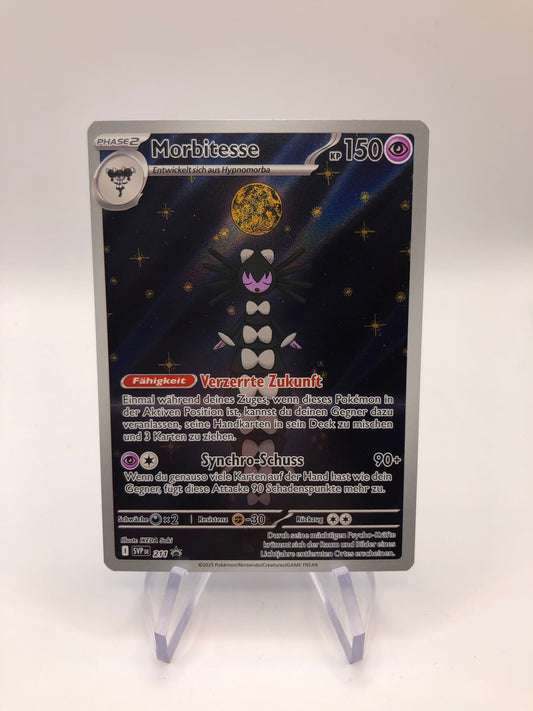 Pokemon Karte Art Rare Promo Morbitesse 211 Deutsch