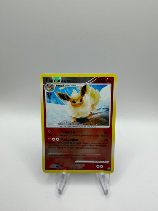 Pokemon Karte Reverse Flamara 19/100 Deutsch