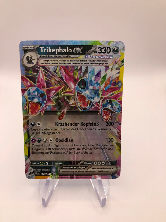 Pokemon Karte EX Trikephalo 119/191 Deutsch